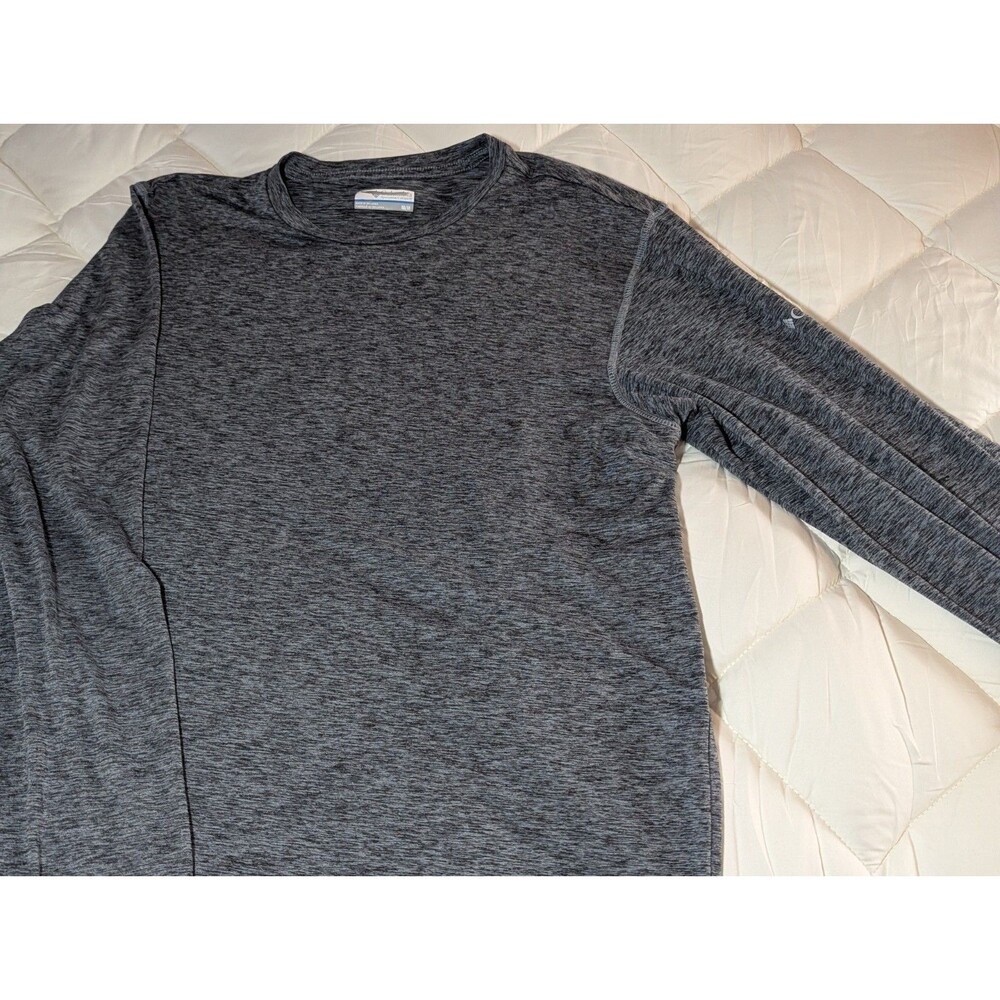 Columbia Men’s Long Sleeve Omni-Wick Performance Shirt, Heather Grey, M